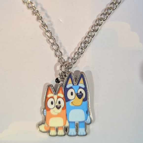 Bluey plush keychain with necklace - Picture 8 of 8